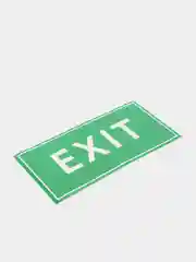 Наклейка знак EXIT, 20 х 10 см