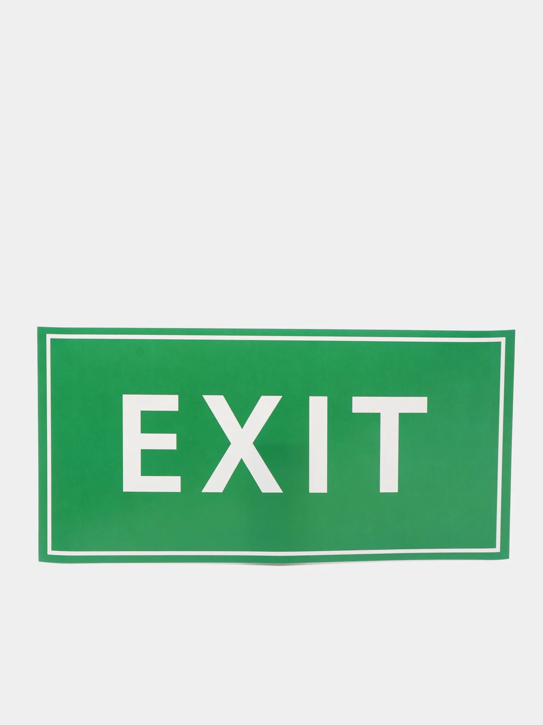 Наклейка знак EXIT, 20 х 10 см