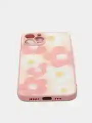 Розовый чехол iPhone 12 Pro Max с принтом