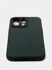 Зеленый чехол IPhone 13 / 13 Mini / 13Pro / 13ProMax силиконовый, имитация кожи