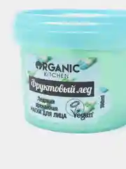 Маска для лица Organic Kitchen "Ледяная дренажная Фруктовый лед", 100 мл