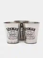Стопка "100% мужик", 30 мл