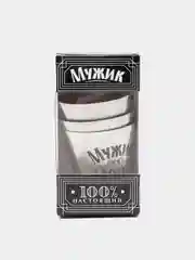 Стопка "100% мужик", 30 мл