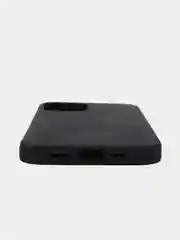 Силиконовый чёрный матовый чехол для iPhone 11 Pro Max, 12 Pro Max, 13 Pro Max, 14 Plus