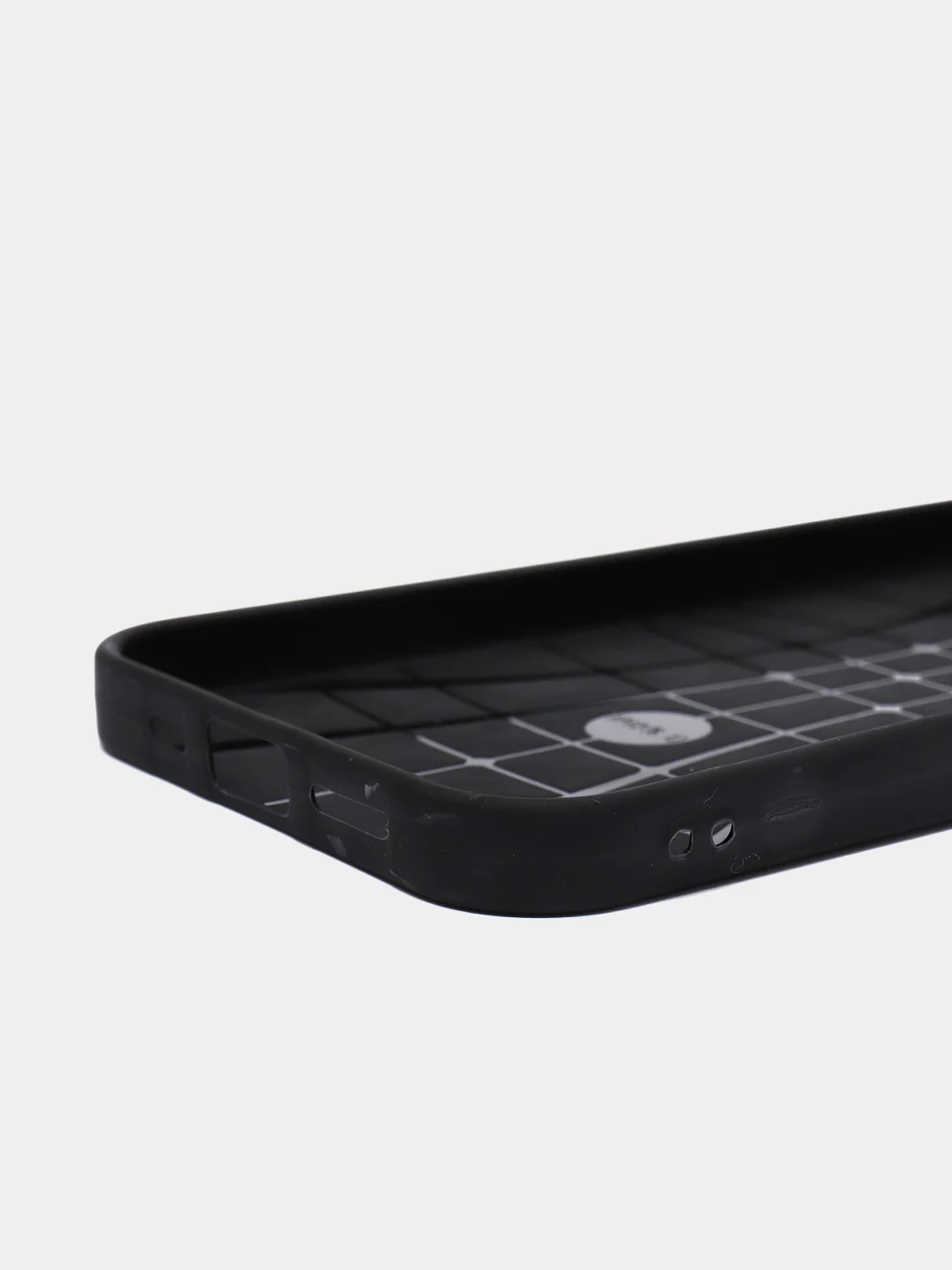 Силиконовый чёрный матовый чехол для iPhone 11 Pro Max, 12 Pro Max, 13 Pro Max, 14 Plus