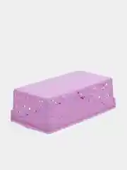Лавандовый корзина ажурная пластиковая 29х15х9 см