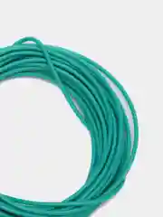 Зеленый термостойкий силиконовый монтажный провод 30 AWG - 12 AWG
