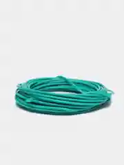 Зеленый термостойкий силиконовый монтажный провод 30 AWG - 12 AWG