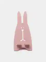 Розовый подставка для телефона, деревянная