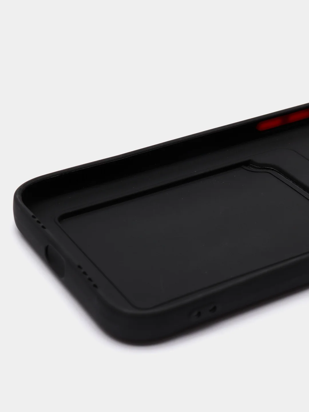 Черный чехол для iPhone XR, 12, 13, Pro, Max, ХР с карманом для карт защита камеры динамика айфон
