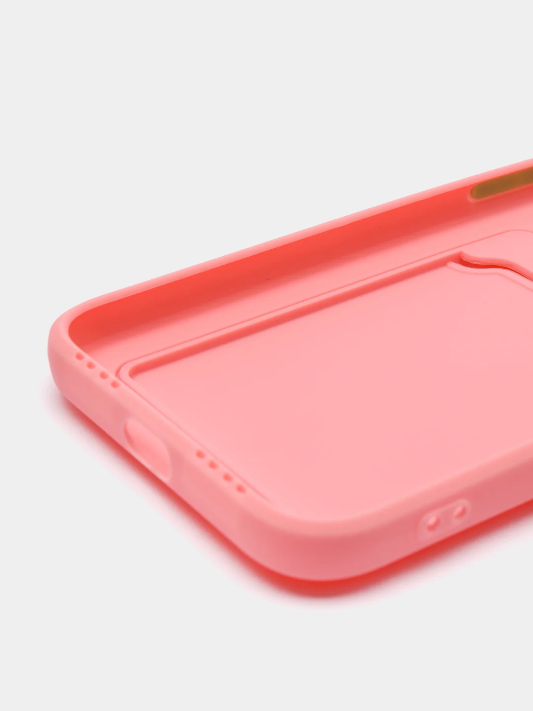 Розовый чехол для iPhone XR, 12, 13, Pro, Max, ХР с карманом для карт защита камеры динамика айфон