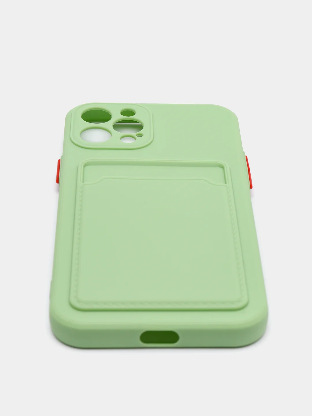 Лайм чехол для iPhone XR, 12, 13, Pro, Max, ХР с карманом для карт защита камеры динамика айфон