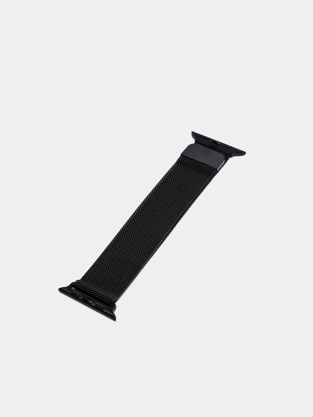 Черный миланский браслет для Apple Watch (ремешок миланская петля)