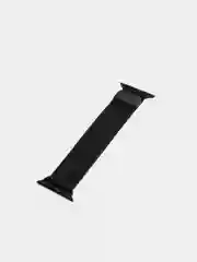Черный миланский браслет для Apple Watch (ремешок миланская петля)