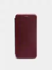 Бордовый чехол книжка HUAWEI HONOR 50 lite