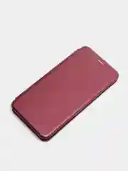 Бордовый чехол книжка HUAWEI HONOR 50 lite