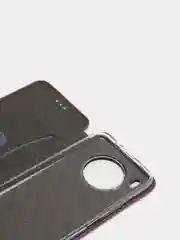 Бордовый чехол книжка HUAWEI HONOR 50 lite