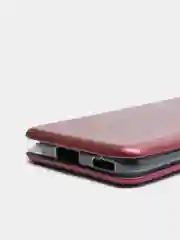 Бордовый чехол книжка HUAWEI HONOR 50 / NOVA 9
