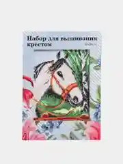 Молочный вышивка крестом, 20х28