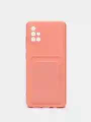 Коралловый wallet Чехол карман для карт Samsung A50 A30S, A31, A51 A71 A02 M02, A32, A52, A72, S20 FE