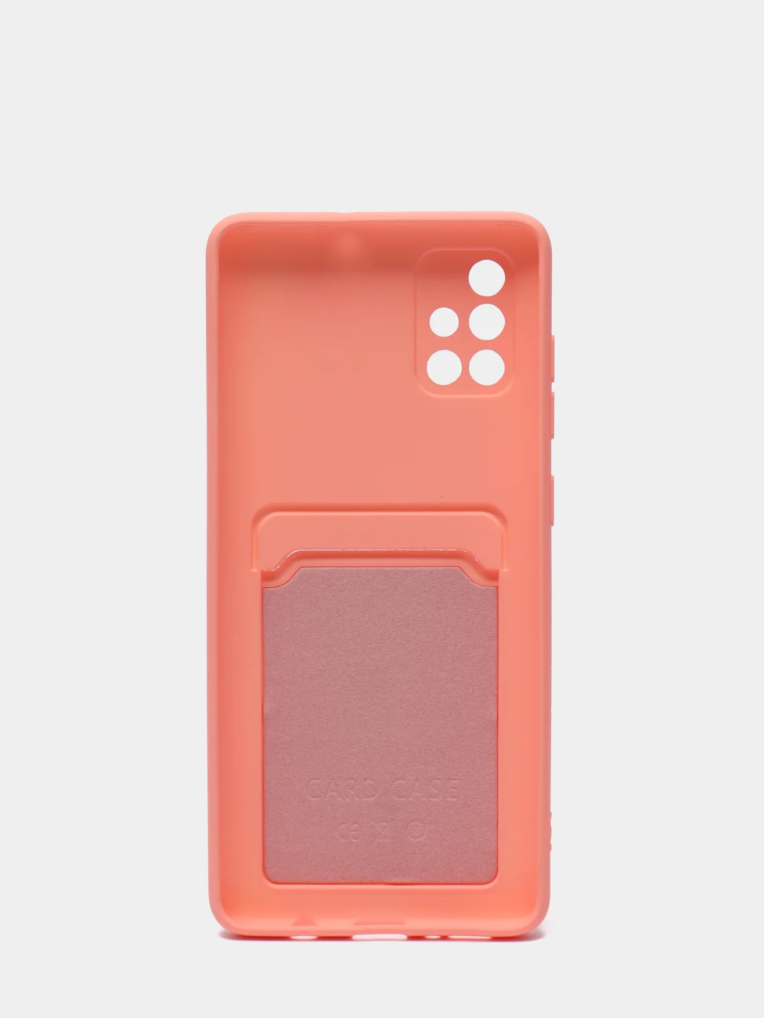 Коралловый wallet Чехол карман для карт Samsung A50 A30S, A31, A51 A71 A02 M02, A32, A52, A72, S20 FE