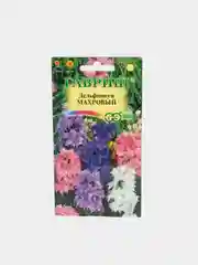 Семена цветов однолетник Дельфиниум Аякса "Махровый" карликовый, смесь, 0,1 г