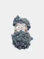 Серый пряжа Alize Puffy