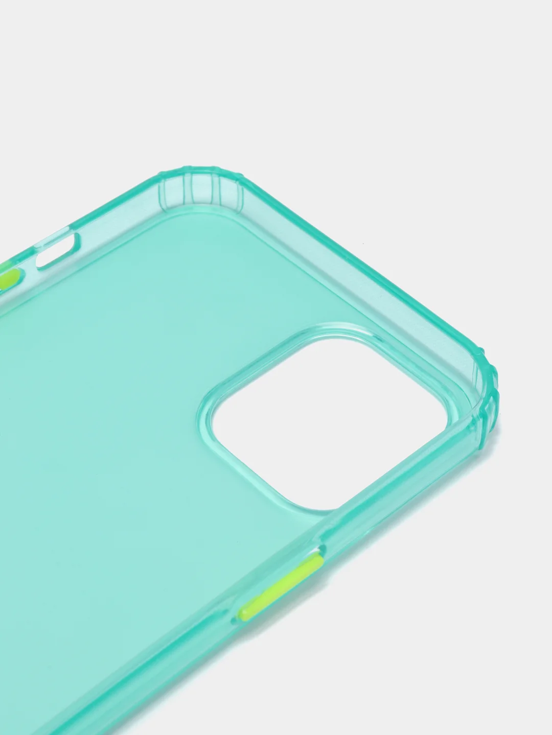 Лайм чехол для iPhone XS/12 Mini/12 Pro Max цветной матовый, прозрачный