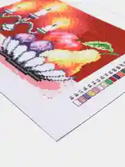 Коралловый вышивка крестом, 20х28