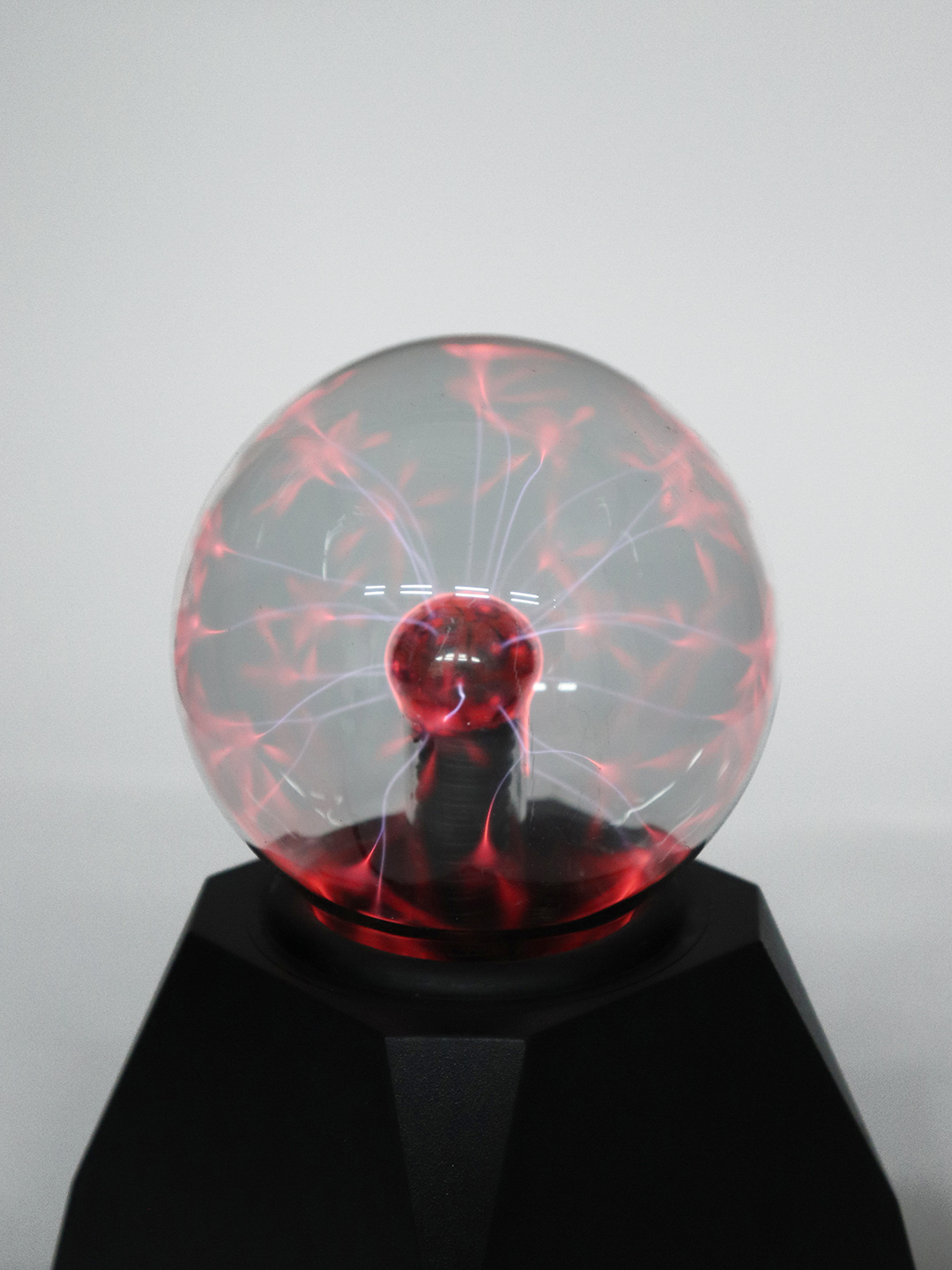 Плазменный шар Plasma Magic Ball, декоративный светильник, стеклянная сфера с электродом Тесла