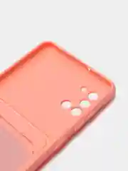 Коралловый wallet Чехол карман для карт Samsung A50 A30S, A31, A51 A71 A02 M02, A32, A52, A72, S20 FE