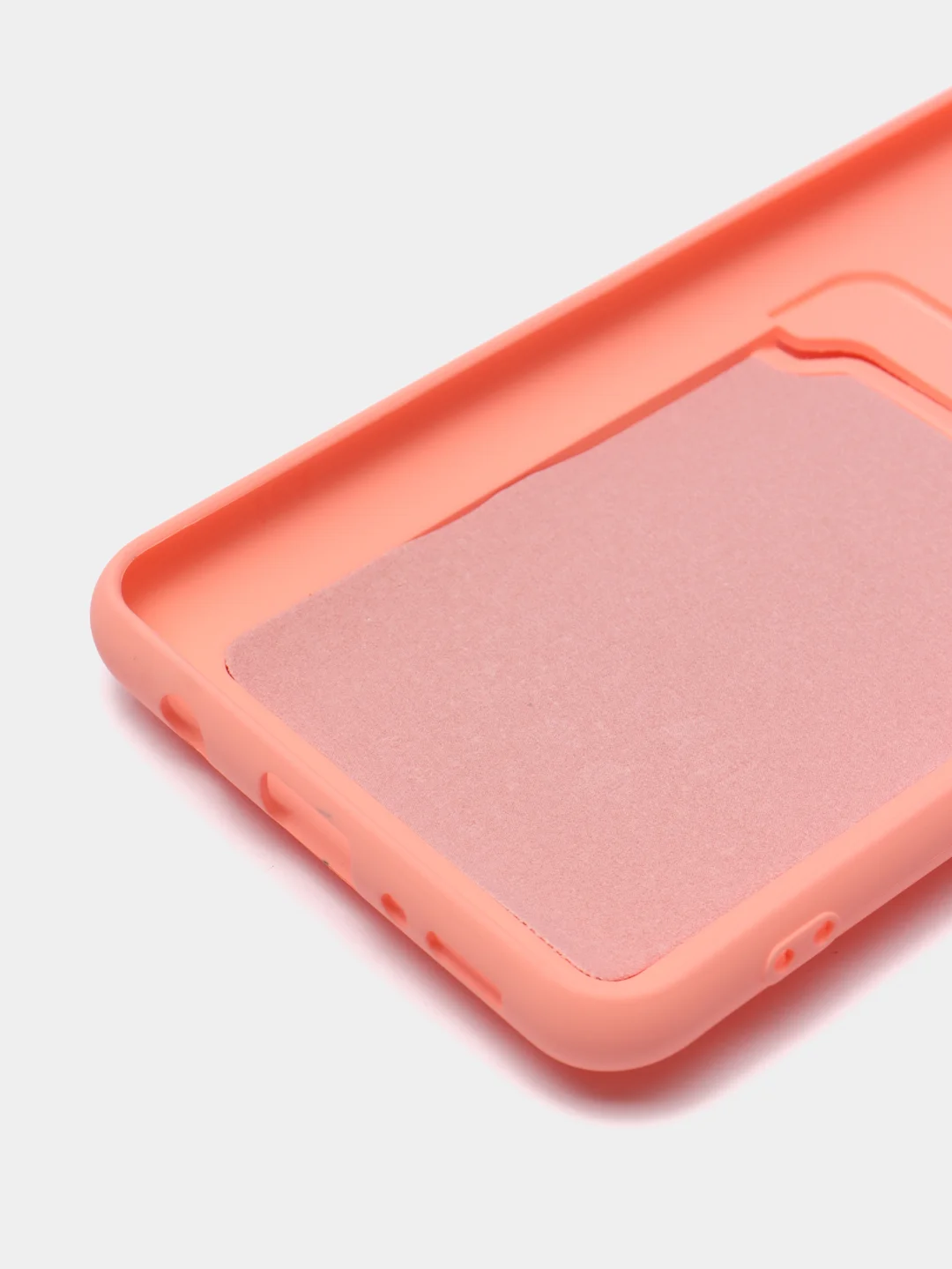 Коралловый wallet Чехол карман для карт Samsung A50 A30S, A31, A51 A71 A02 M02, A32, A52, A72, S20 FE
