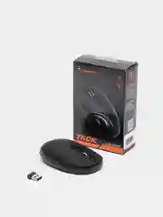 Черный мышь беспроводная компьтерная 760К, 2.4G/2000DPI для правшей оптическая