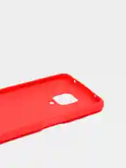Красный чехол Xiaomi Redmi Note 9 Pro / Note 9 Pro Max / Note 9S силиконовый цветной матовый