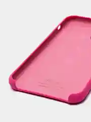 Розовый силиконовый чехол для iPhone 11 pro