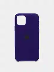 Фиолетовый силиконовый чехол для iPhone 11 pro