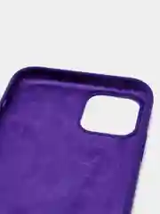 Фиолетовый силиконовый чехол для iPhone 11 pro