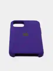 Фиолетовый силиконовый чехол для iPhone 11 pro