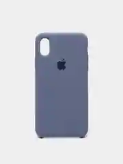 Серый чехол силиконовый на IPhone X / XS