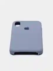Серый чехол силиконовый на IPhone X / XS