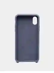 Серый чехол силиконовый на IPhone X / XS