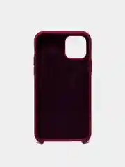 Вишнёвый силиконовый чехол для iPhone 11 pro