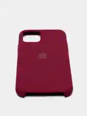Вишнёвый силиконовый чехол для iPhone 11 pro