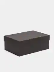 Черный коробка для подарка