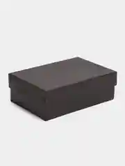 Черный коробка для подарка