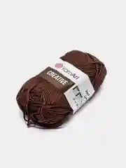 Коричневый пряжа YarnArt Creative, 50 г, 85 м, 100% хлопок