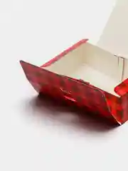 Красный коробка подарочная "Любимому папе", складная