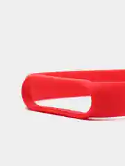 Красный ремешок для фитнес браслета Xiaomi Mi Band 5