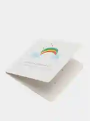 Багровый мини-открытка