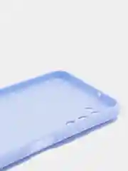 Светло-синий чехол для Samsung A03s цветной матовый
